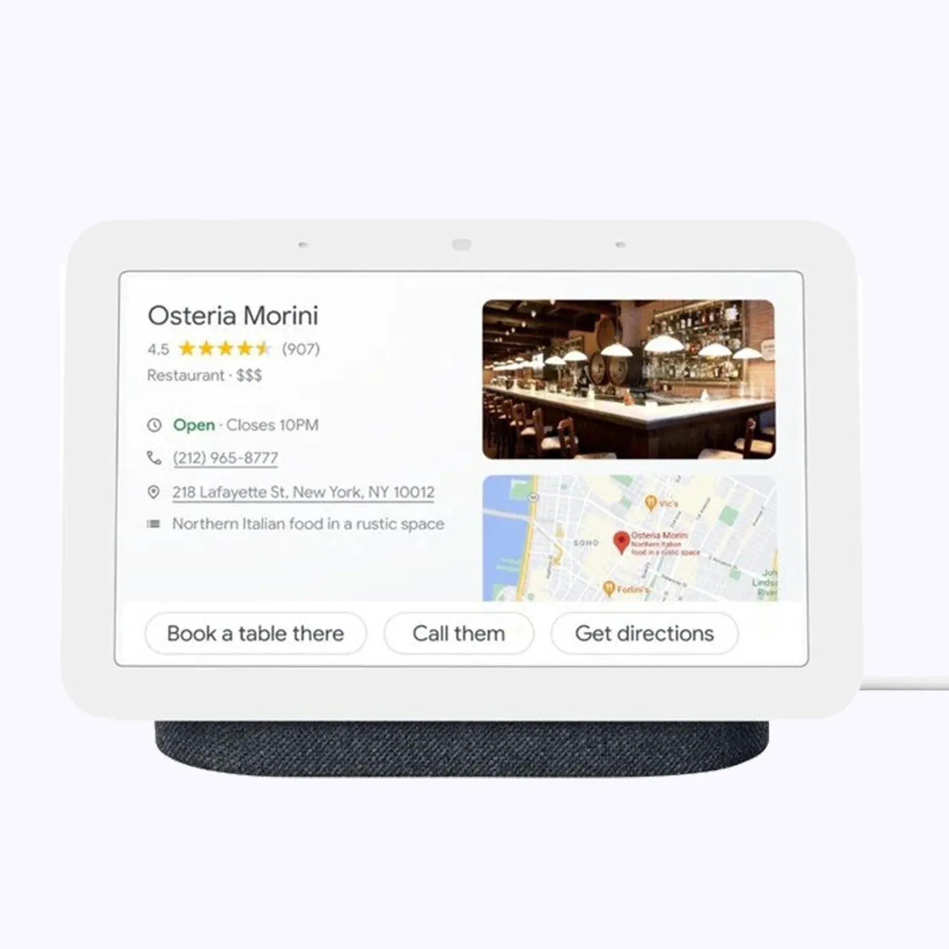 Assistant Google Nest Hub 2e gén